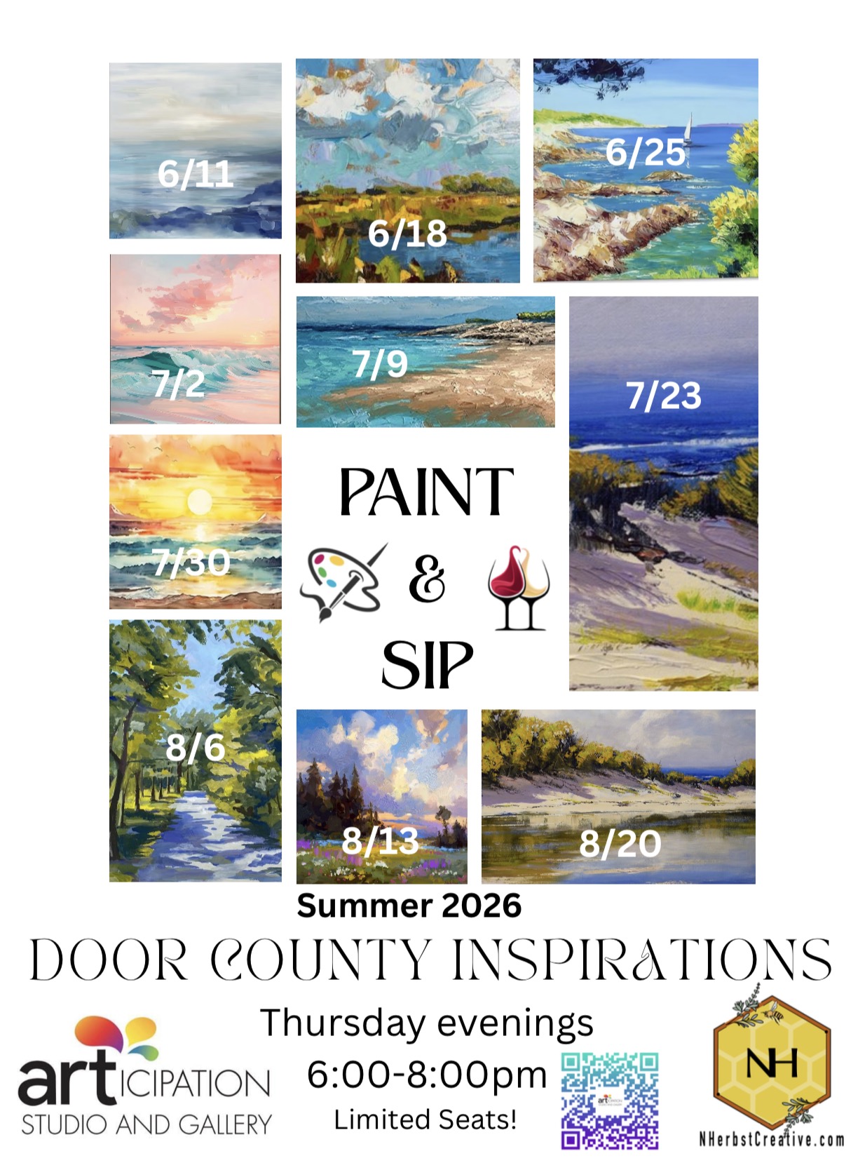 Click on image to purchase tickets.  
     Poster designed by Claudia Scimeca